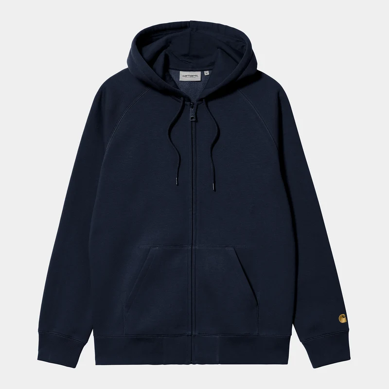 Carhartt WIP Herren Chase Kapuzenjacke mit Reißverschluss vorne - Mizar