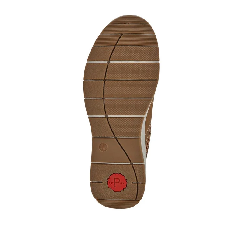 Easy Step In Wide Fit Bungee Laced Shoes - GANG41018 / 327 549 - Brown