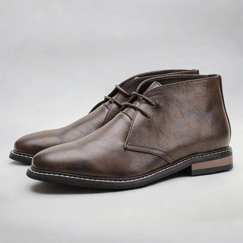 Arthur | Klassische Chukka Herrenstiefel Mit Orthopädischem Komfort