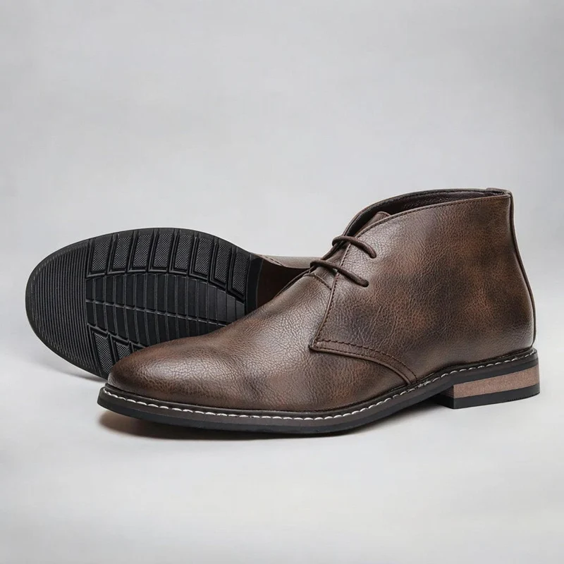 Arthur | Klassische Chukka Herrenstiefel Mit Orthopädischem Komfort