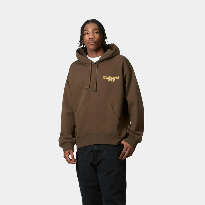 Carhartt WIP Charm Link Hoodie für Herren - Liberica / Gold Stone Washed