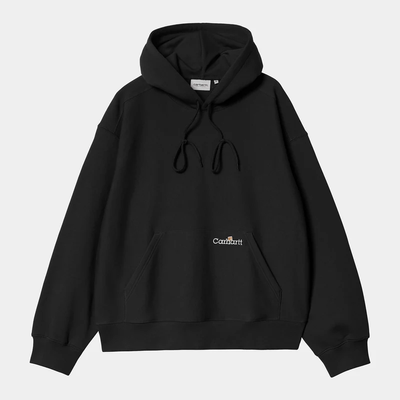 Carhartt WIP Sweatshirt mit Logo-Print für Herren - Schwarz