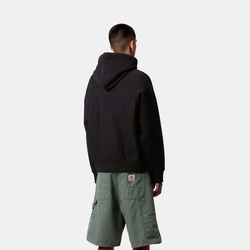 Carhartt WIP Sweatshirt mit Logo-Print für Herren - Schwarz
