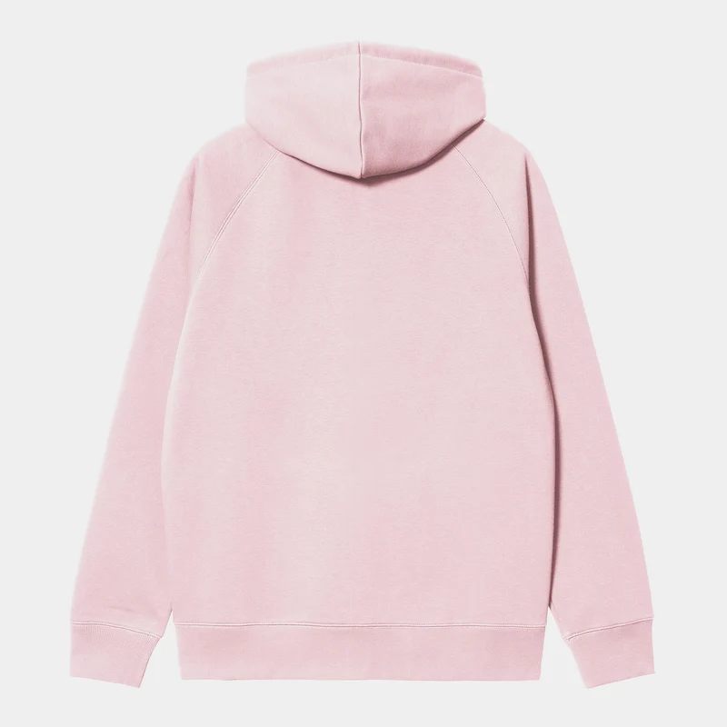 Carhartt WIP Herren Chase Kapuzenjacke mit Reißverschluss vorne - Air Pink