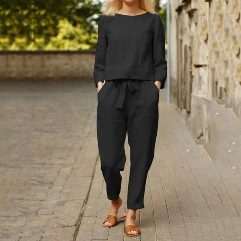 Anja | Elegantes Und Sommerliches Zweiteiliges Set