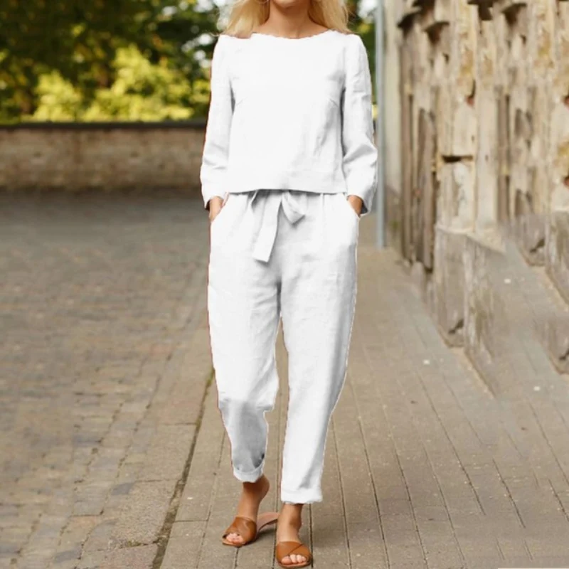 Anja | Elegantes Und Sommerliches Zweiteiliges Set