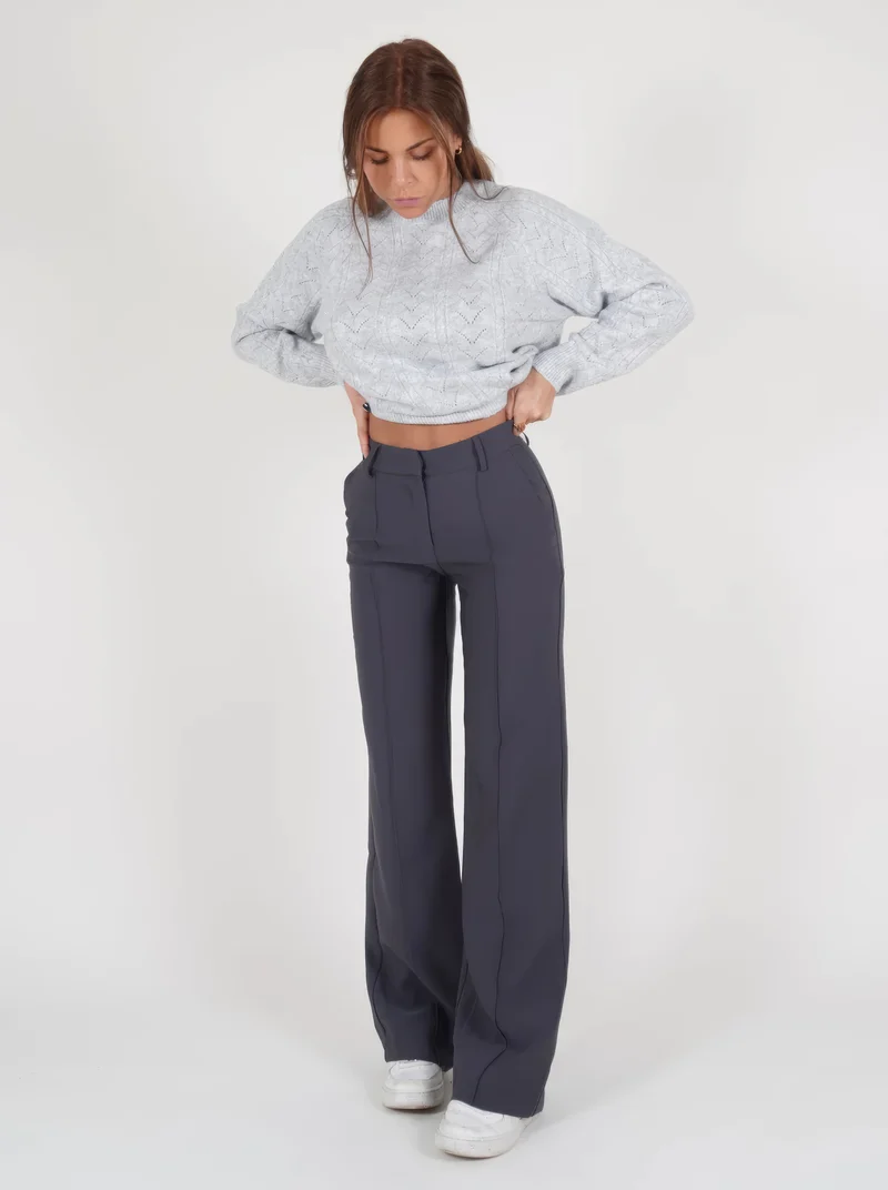 Eva | Stilvolle Und Bequeme Weite Hose