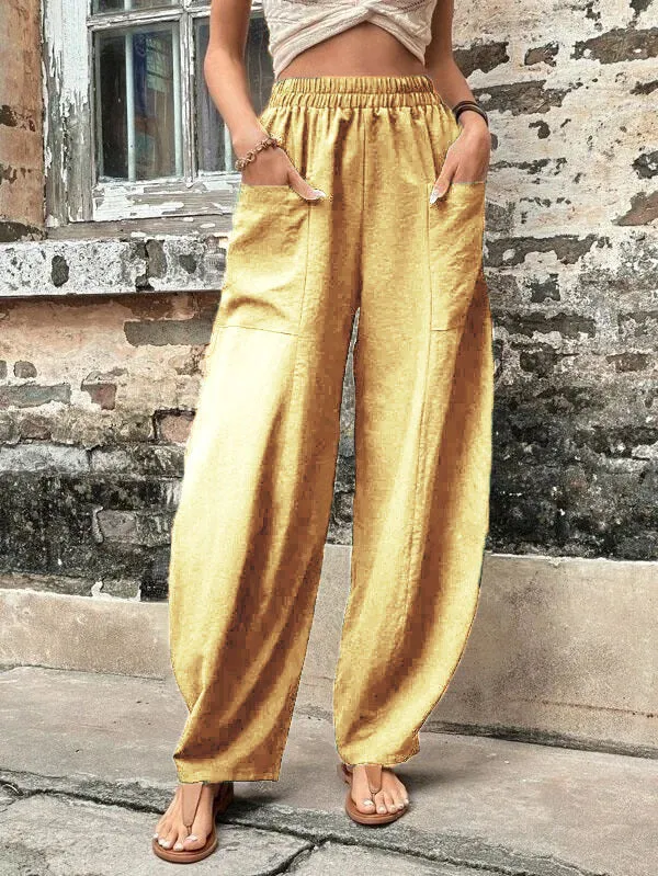 Charlotte | Elegante Und Luftige Weite Hose