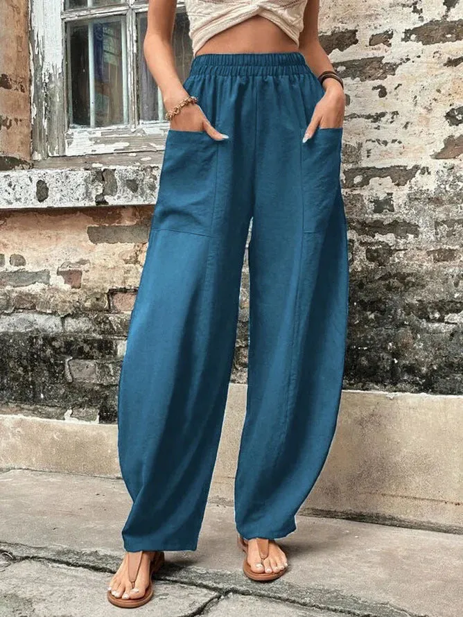 Charlotte | Elegante Und Luftige Weite Hose