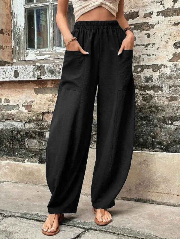Charlotte | Elegante Und Luftige Weite Hose
