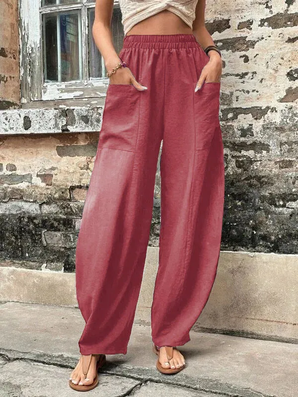 Charlotte | Elegante Und Luftige Weite Hose