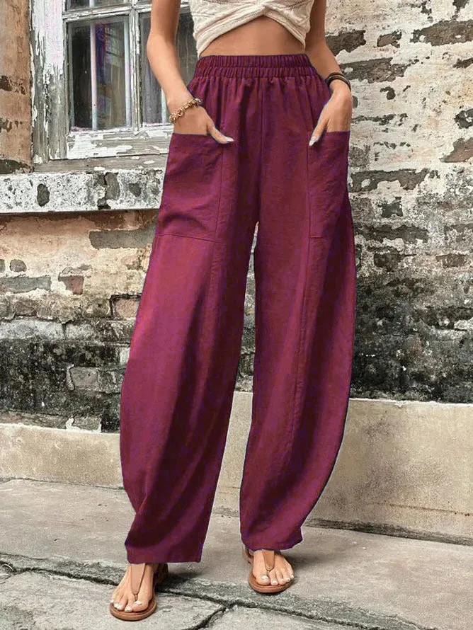 Charlotte | Elegante Und Luftige Weite Hose