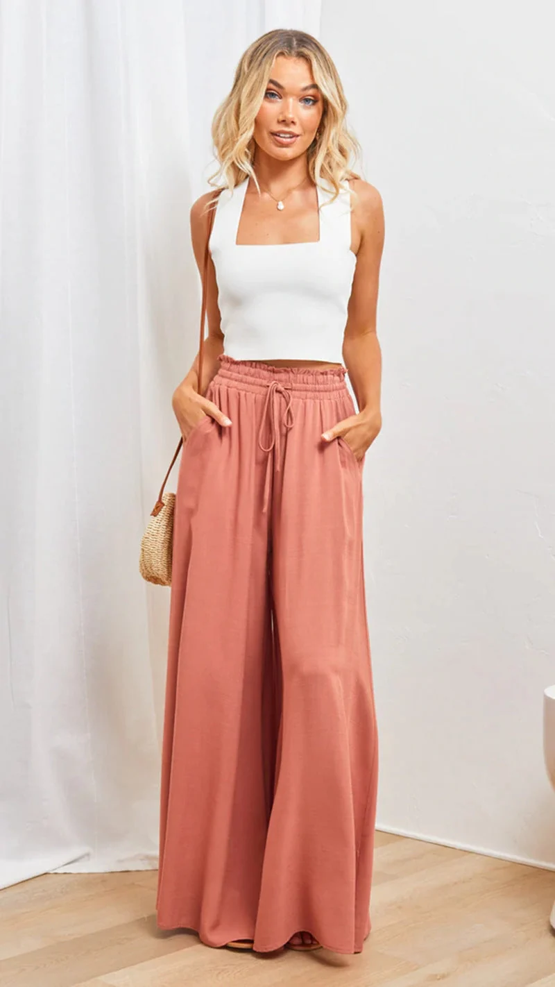 Isabella | Stilvolle Und Bequeme Weite Hose