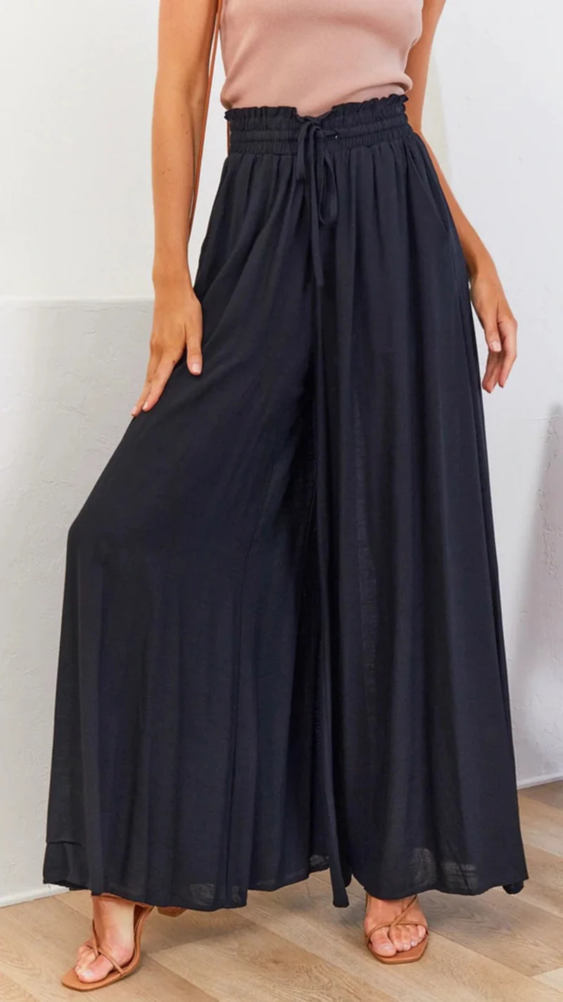 Isabella | Stilvolle Und Bequeme Weite Hose
