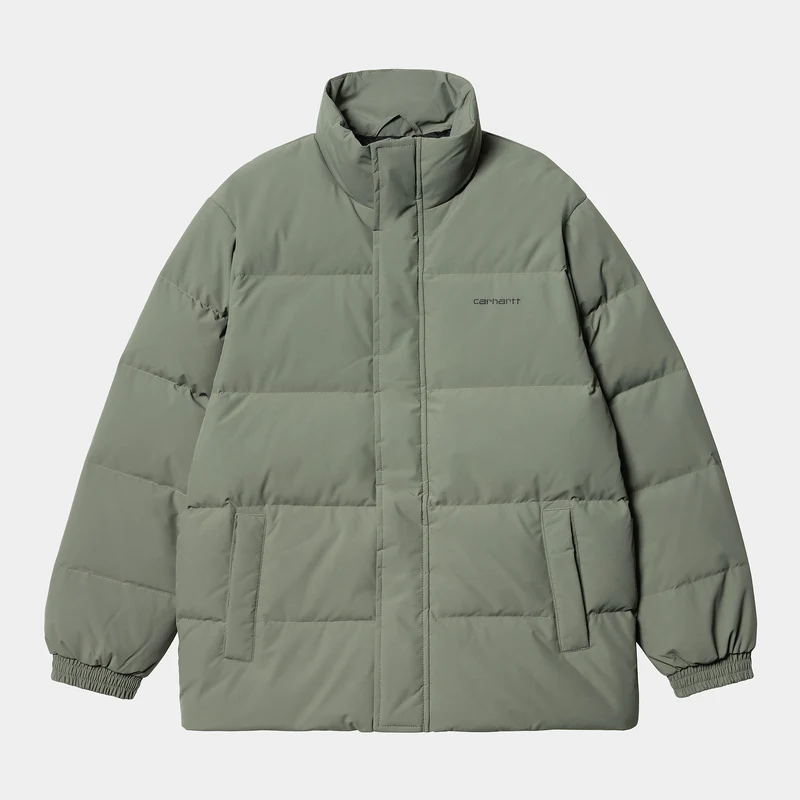 Carhartt WIP Herren Danville Jacke - Rauchgrün / Schwarz