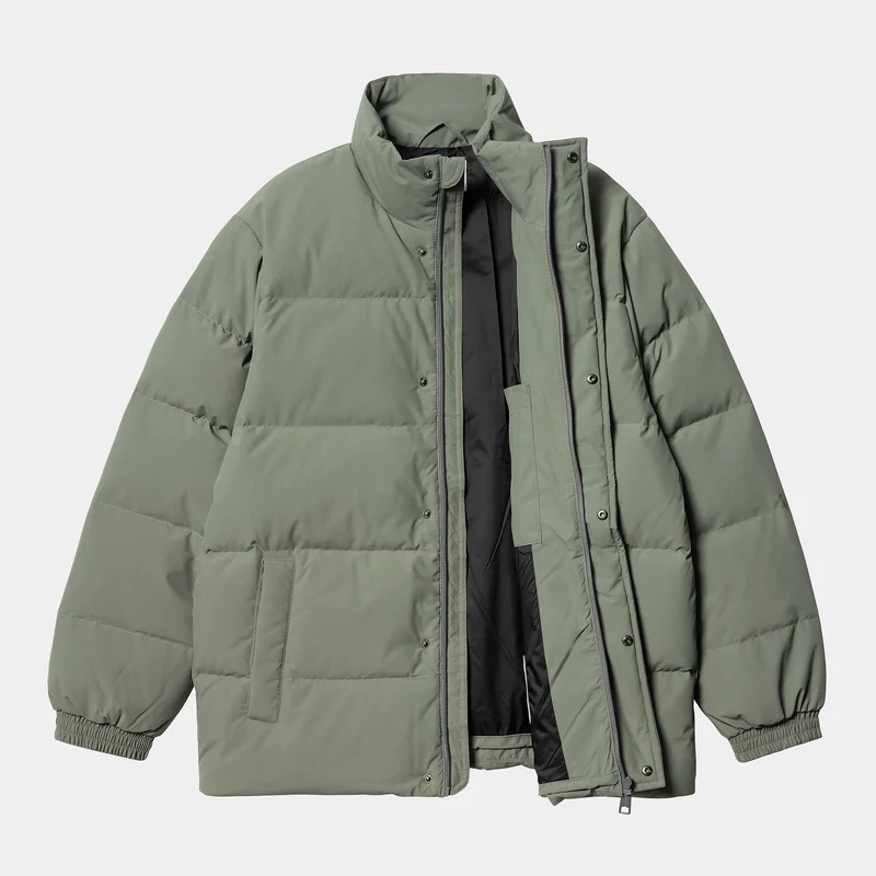 Carhartt WIP Herren Danville Jacke - Rauchgrün / Schwarz