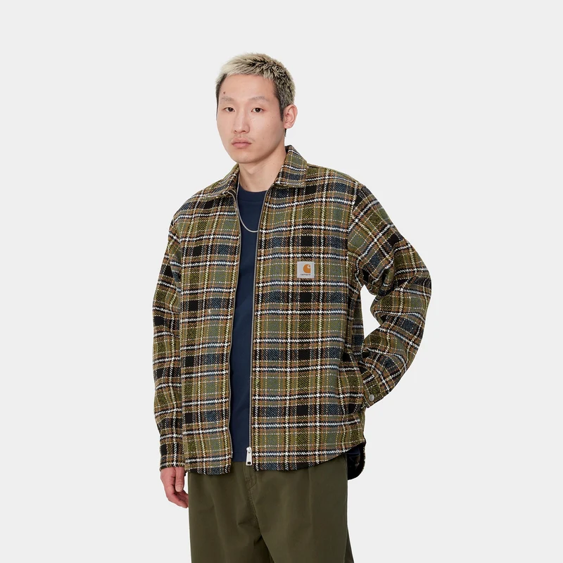 Carhartt WIP Herren Stroy Hemdjacke - Schwarz