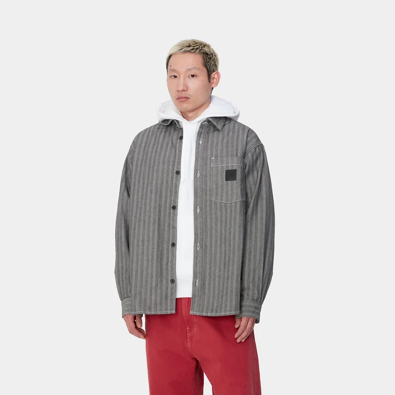 Carhartt WIP Menard Hemdjacke für Herren - Grau