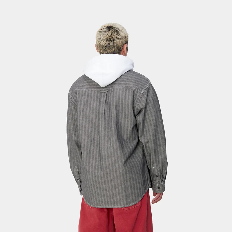 Carhartt WIP Menard Hemdjacke für Herren - Grau