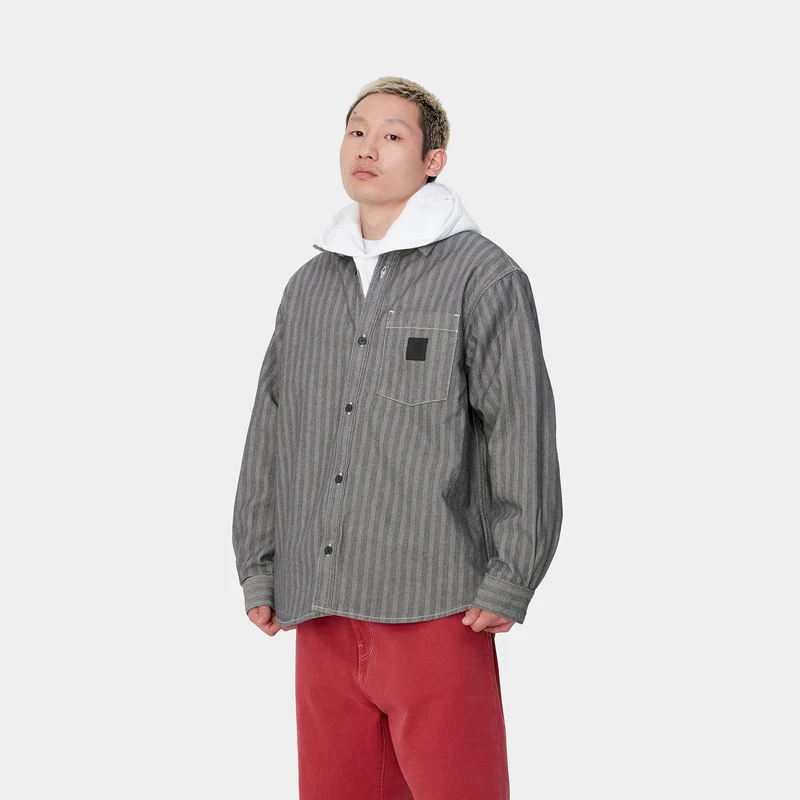 Carhartt WIP Menard Hemdjacke für Herren - Grau
