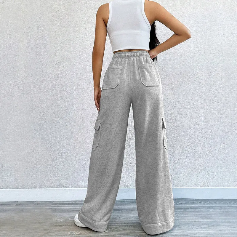 Marlene | Moderne Und Bequeme Wide-Leg Cargo-Hosen