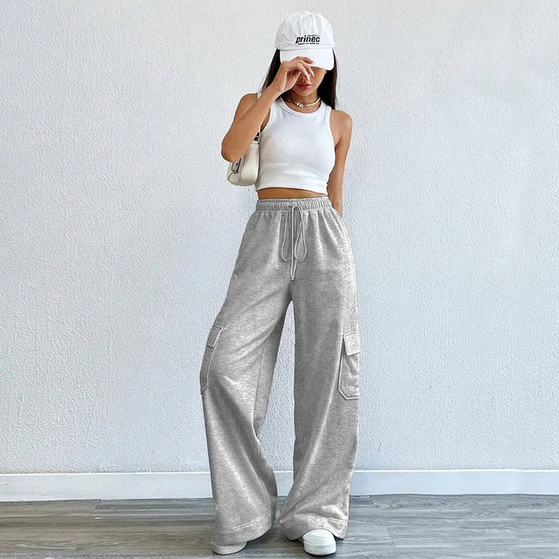 Marlene | Moderne Und Bequeme Wide-Leg Cargo-Hosen