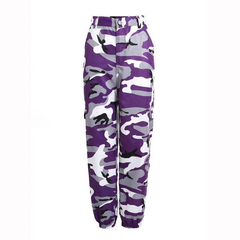 Hannah | Trendige Und Bequeme Camouflage Cargo-Hosen