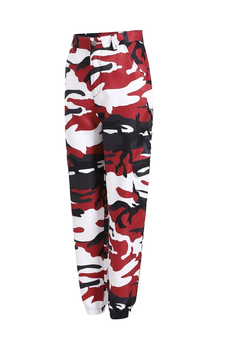 Hannah | Trendige Und Bequeme Camouflage Cargo-Hosen