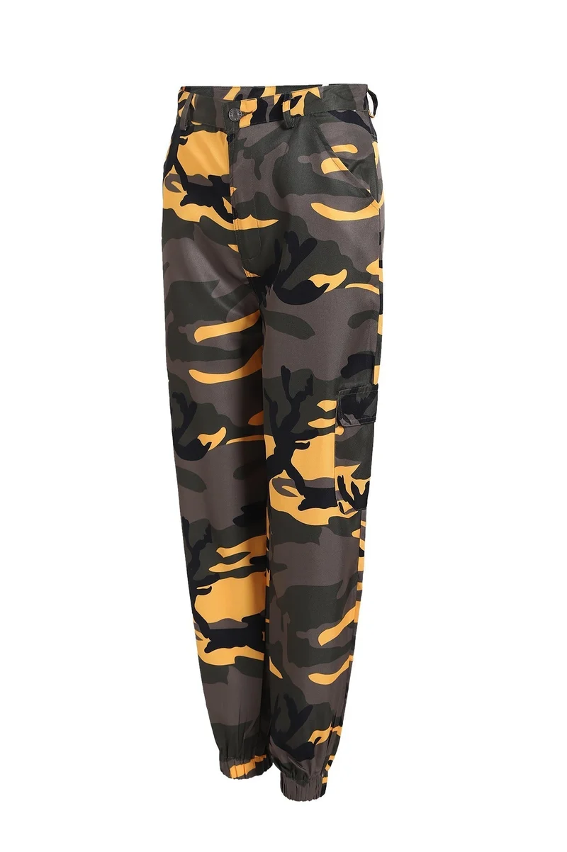 Hannah | Trendige Und Bequeme Camouflage Cargo-Hosen
