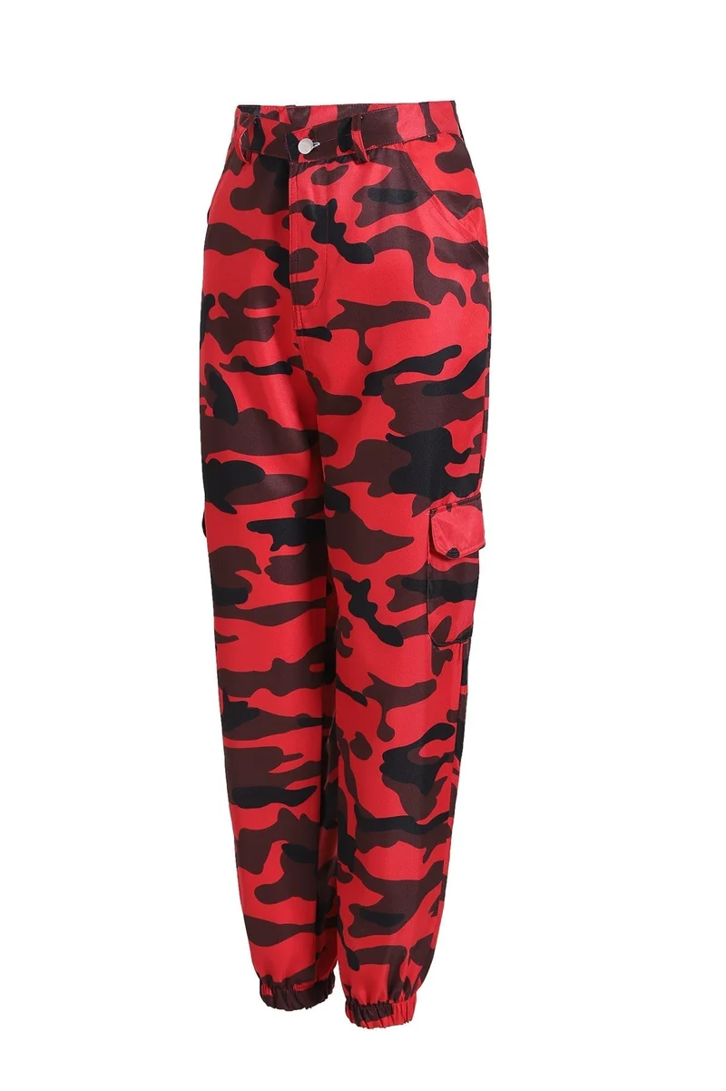 Hannah | Trendige Und Bequeme Camouflage Cargo-Hosen