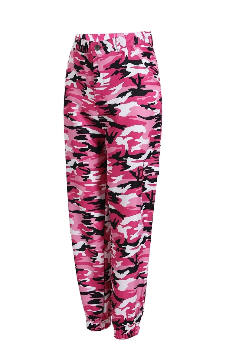 Hannah | Trendige Und Bequeme Camouflage Cargo-Hosen