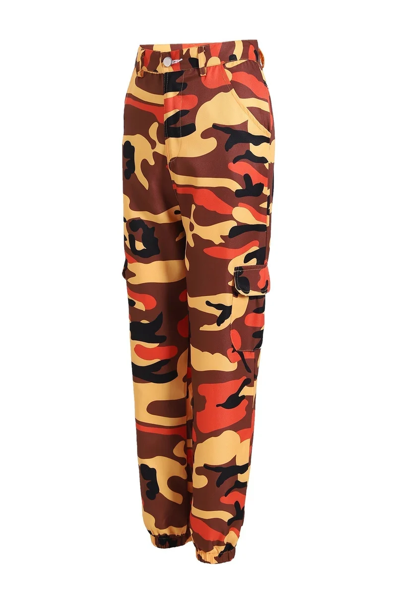 Hannah | Trendige Und Bequeme Camouflage Cargo-Hosen