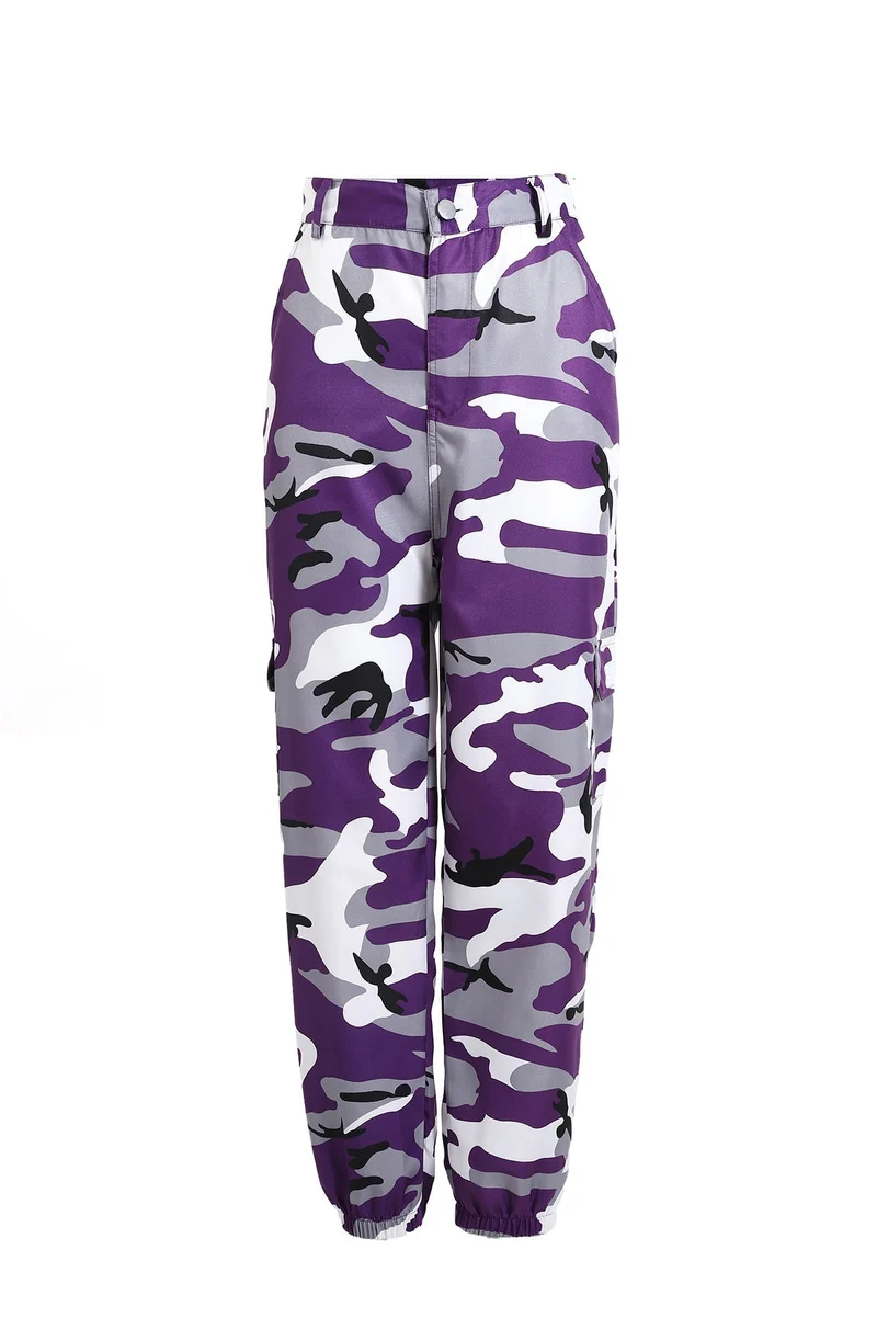 Hannah | Trendige Und Bequeme Camouflage Cargo-Hosen