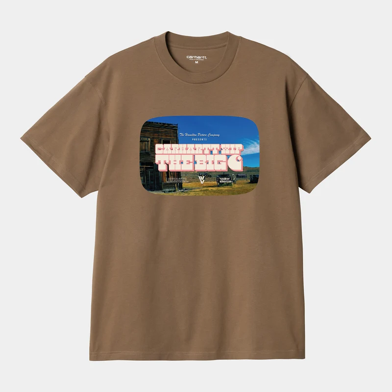 Carhartt WIP Greatest Flicks T-Shirt für Herren – Kokosnuss