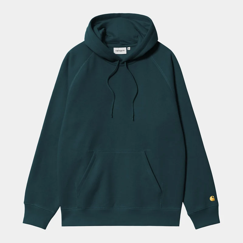 Carhartt WIP Herren Chase Hoodie - Entenblau