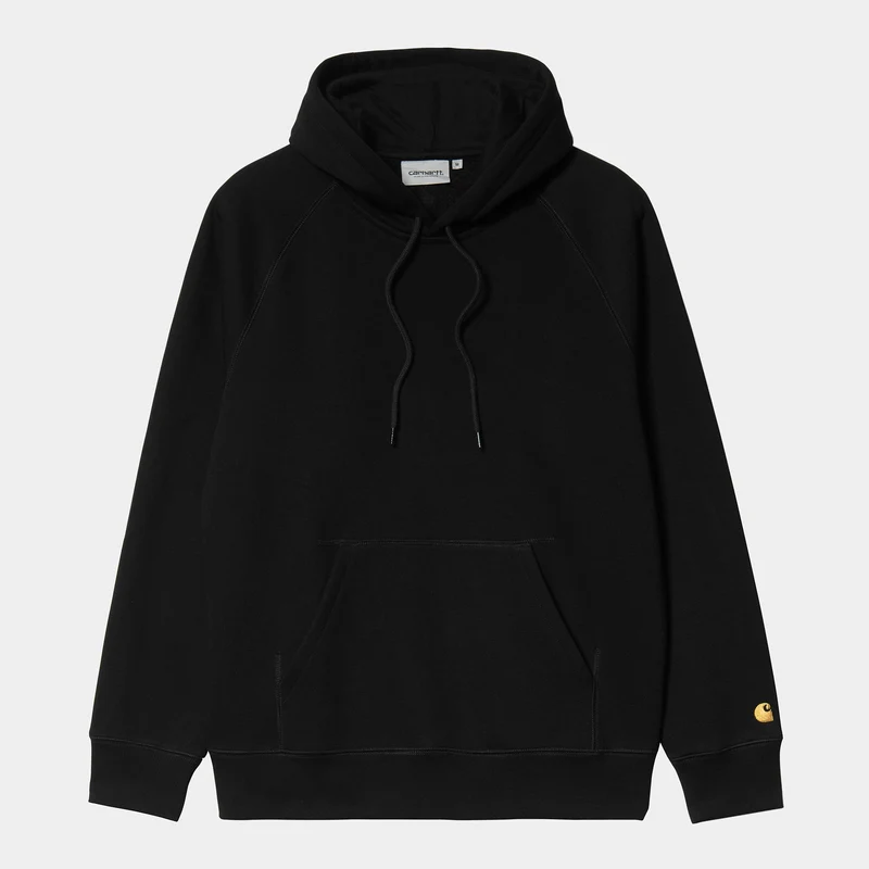 Carhartt WIP Herren Chase Hoodie - Schwarz