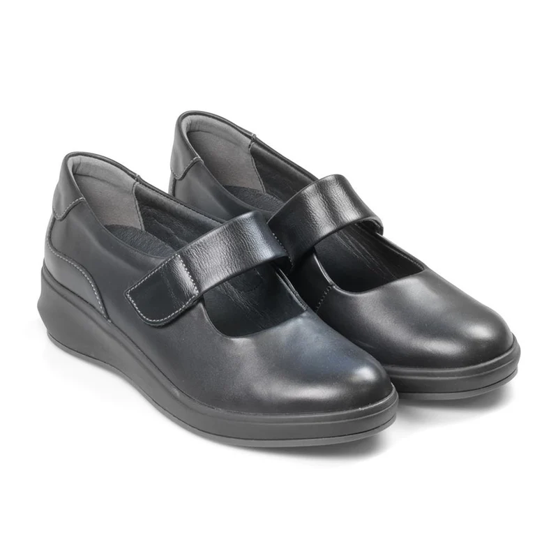 Padders Ladies Comfort 2E Fit - BAWTRY - Bawtry / null - Black Leather