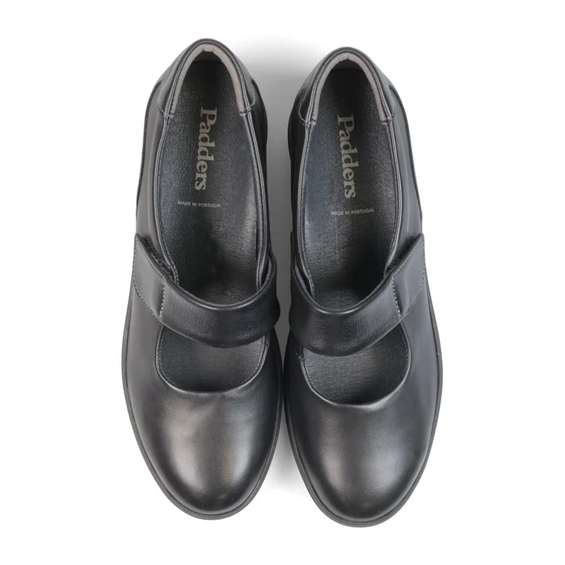 Padders Ladies Comfort 2E Fit - BAWTRY - Bawtry / null - Black Leather