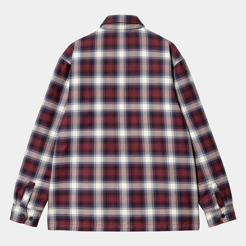 Carhartt WIP Herren Monahan Hemdjacke - Malbec