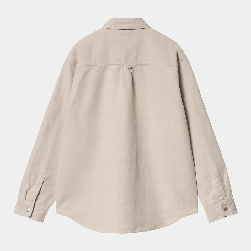 Carhartt WIP Herren Walter Hemdjacke - Naturfarben vorgewaschen