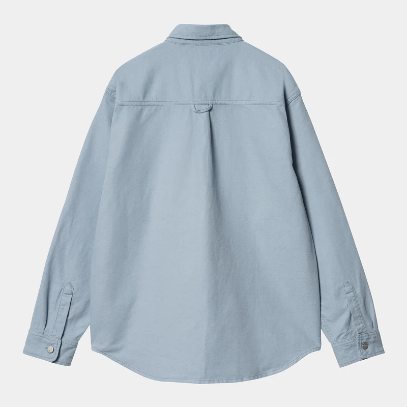 Carhartt WIP Herren Walter Hemdjacke - Misty Rinsed