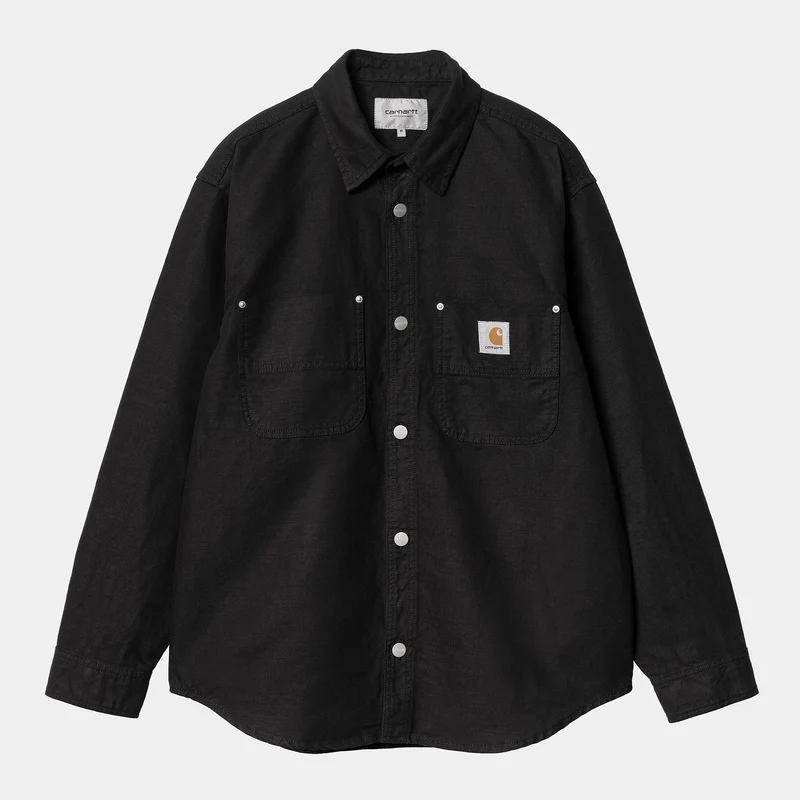 Carhartt WIP Herren Walter Hemdjacke - Schwarz