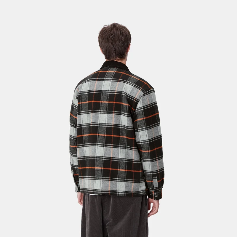 Carhartt WIP Herren Baris Hemdjacke - Schwarz