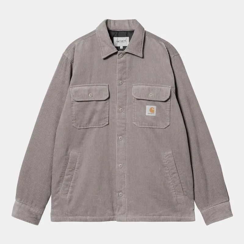 Carhartt WIP Whitsome Hemdjacke für Herren - Misty Grey