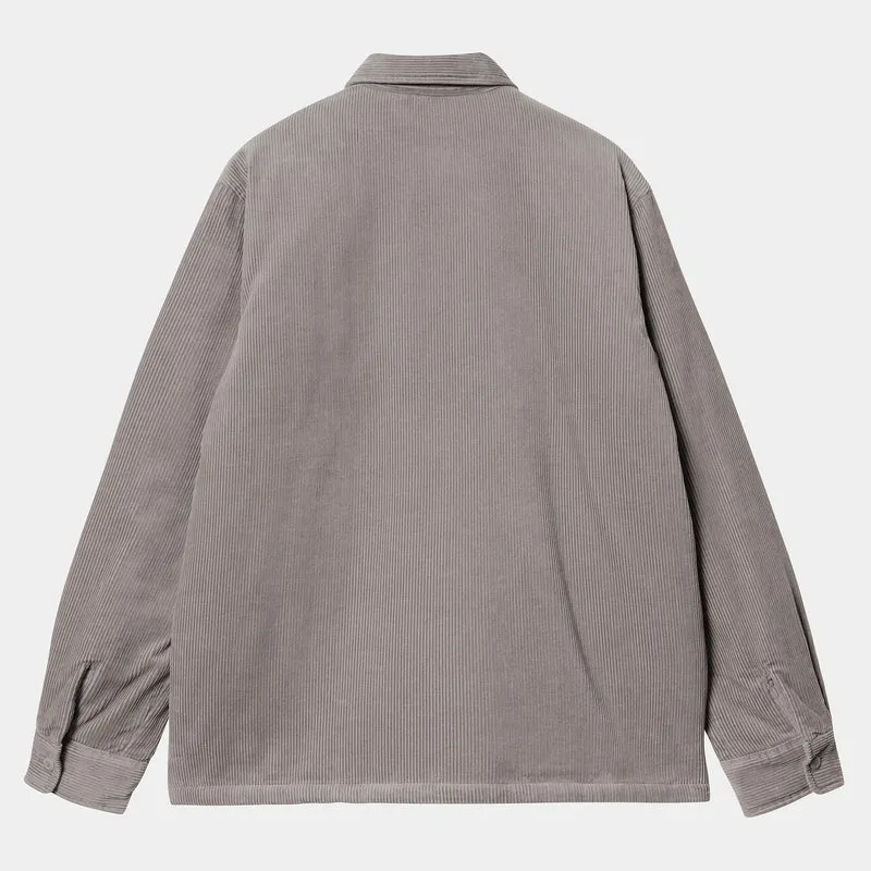Carhartt WIP Whitsome Hemdjacke für Herren - Misty Grey