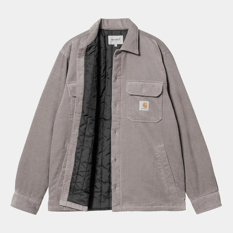 Carhartt WIP Whitsome Hemdjacke für Herren - Misty Grey