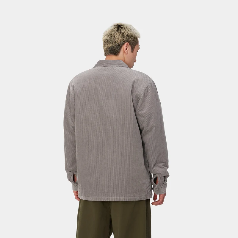 Carhartt WIP Whitsome Hemdjacke für Herren - Misty Grey