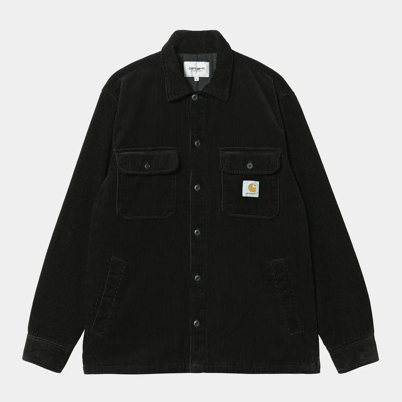 Carhartt WIP Whitsome Hemdjacke für Herren - Schwarz