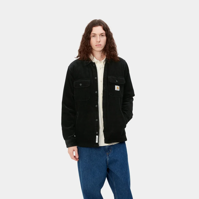Carhartt WIP Whitsome Hemdjacke für Herren - Schwarz