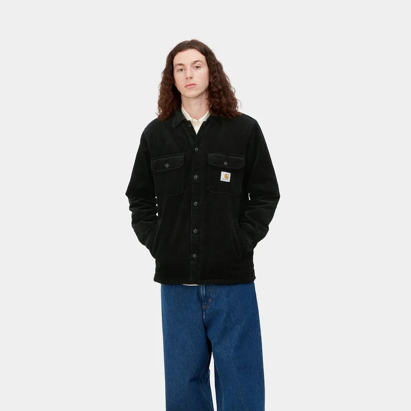 Carhartt WIP Whitsome Hemdjacke für Herren - Schwarz